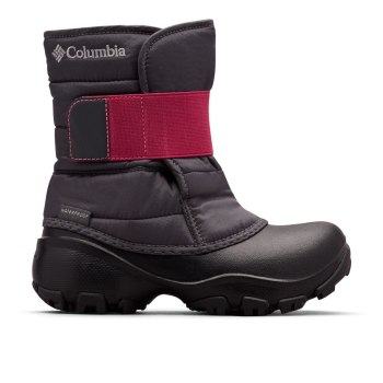 Columbia Čizme Za Dječake - Rope Tow Kruser 2 Tamno Sive Roze | NUFZ-97016